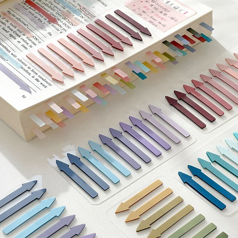200 Sheets Indicating Arrow Series Journal Sticky Tabs Memo Note Paper Scrapbooking Material School Office Stationery