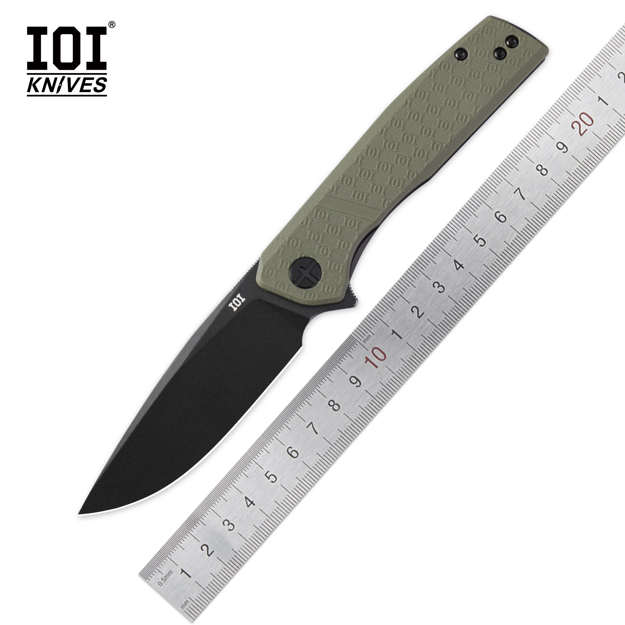 

IOI I20532 Quality Folding Knife D2 Steel Blade FRN Handle Camping Survival EDC Hand Tool EDC