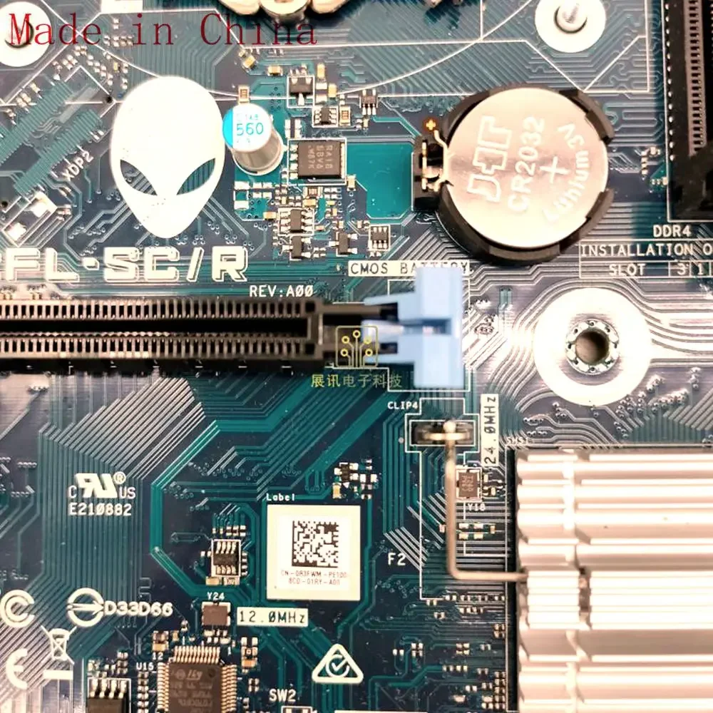 Для Dell ALIENWARE AURORA R8 IPCFL-SC/R настольная плата Z370 PN: CN-0R3FWM 0R3FWM R3FWM материнская плата 100% протестирована, полностью работает