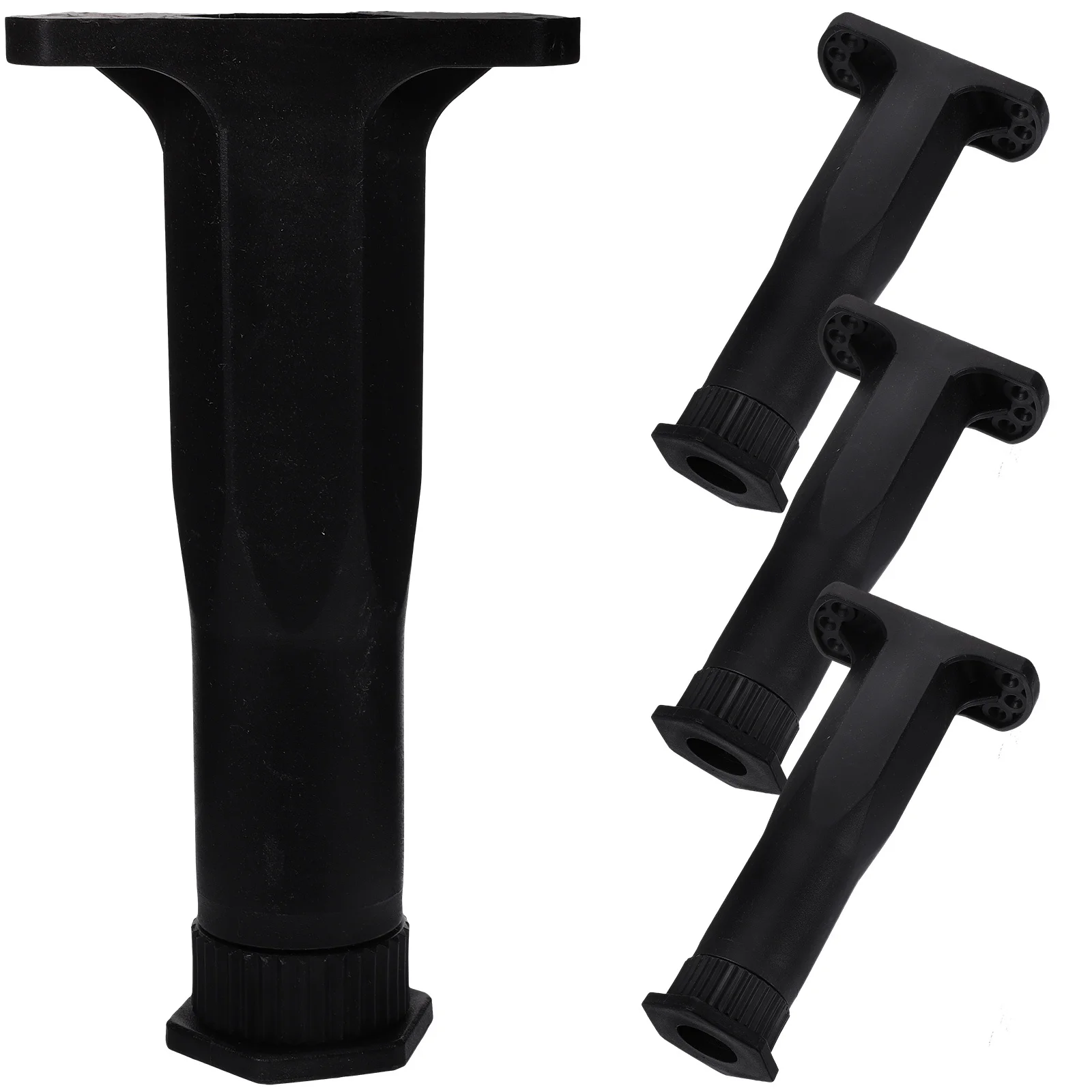 4pcs Center Support Durable Height Adjustable Support Legs For Furniture Replacement, Frame Legs Replacement, Frame Support,