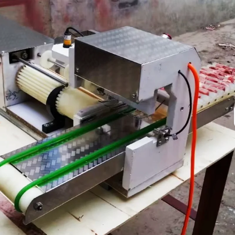 Factory Direct Desktop Automatic Tanghulu Grill Barbecue Bbq Meat Skewer Threading Machine