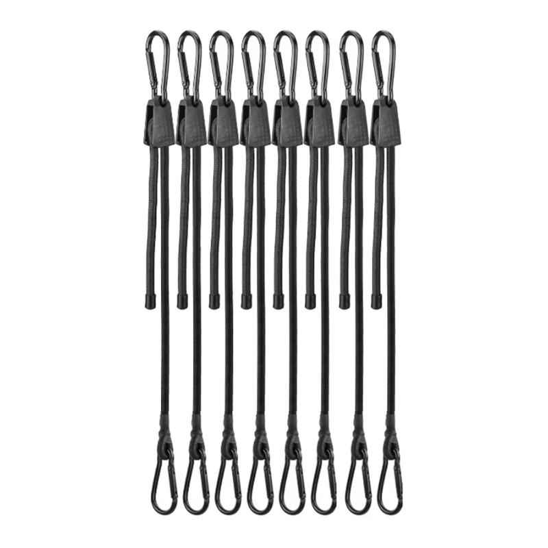 

Multipurpose 48Inch Strong Spring Rope Modifiable Flexible Cord Clip Hook For Cargo Transport Home Improvement