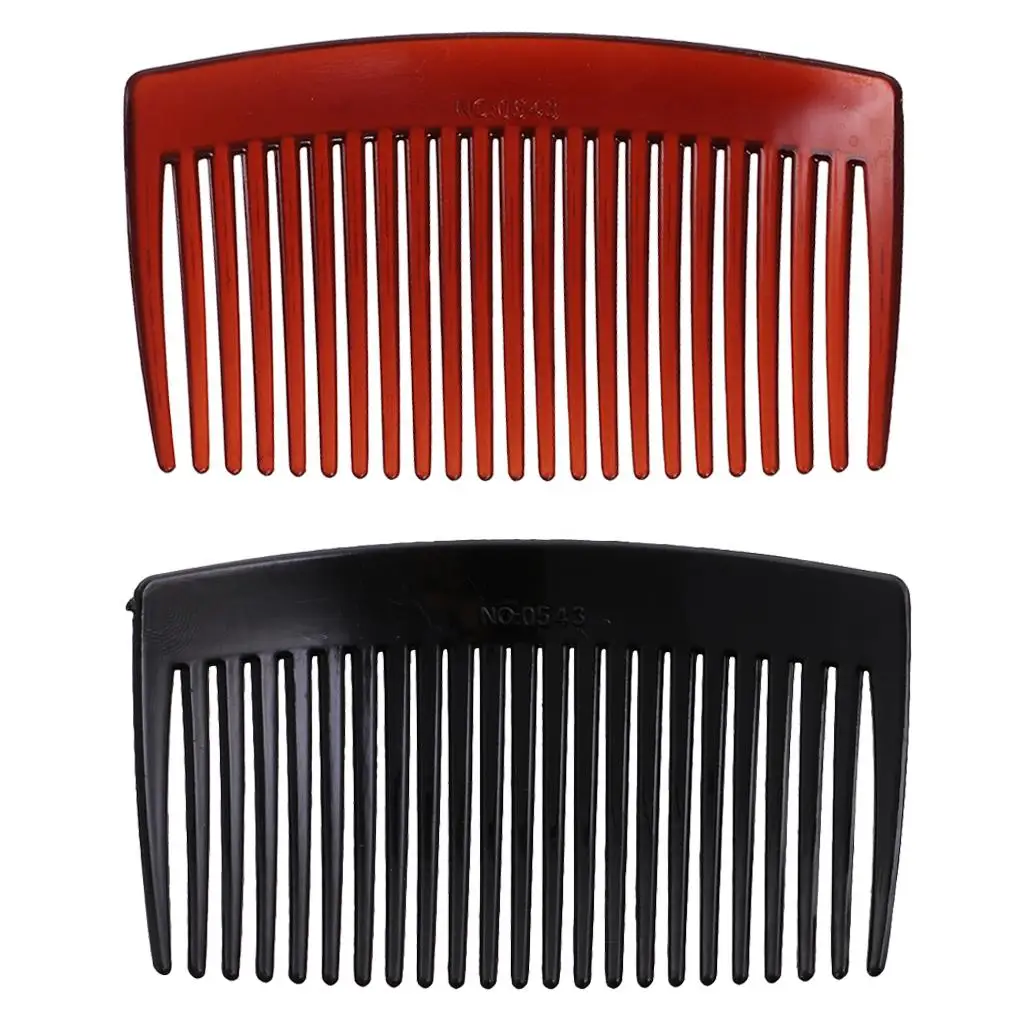 Klip sisir rambut klip 12pcs, sisir samping jepit rambut 9x5cm