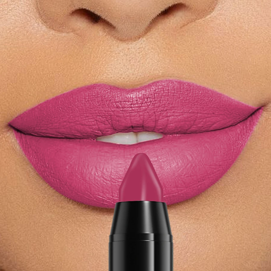 1PC 15 colori Nude Velet Matte Rossetto Penna Impermeabile di Lunga Durata Rosso Rosa Lip Liner Penna Trucco Coreano Lip Tint Lip Smalto