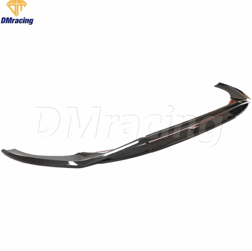 DM Style Pre-preg Dry Carbon Fiber Front Bumper Lip for Audi A5 S5 S-Line 2020-2021