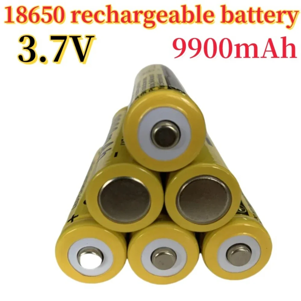 18650 3.7V 9900mAh Rechargeable Li-ion Battery for Flashlight/Torch/LED Light/Pocket Lamp