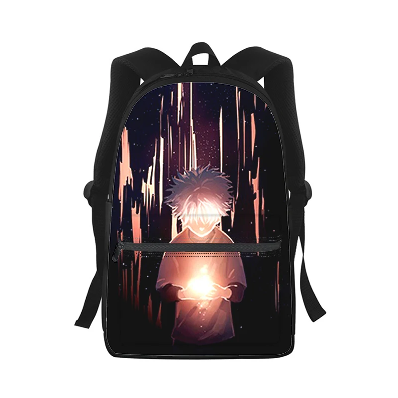 HUNTER×HUNTER Killua Zoldyck Men Women Backpack 3D Print Fashion Student School Bag Laptop Backpack Kids Travel Shoulder Bag