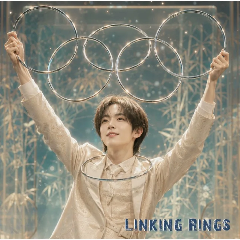 Professional 6 Linking Rings Magic Tricks Chinese Linking Rings Traditional Chinese Magic Stage Illusion Gimmick Magician Props