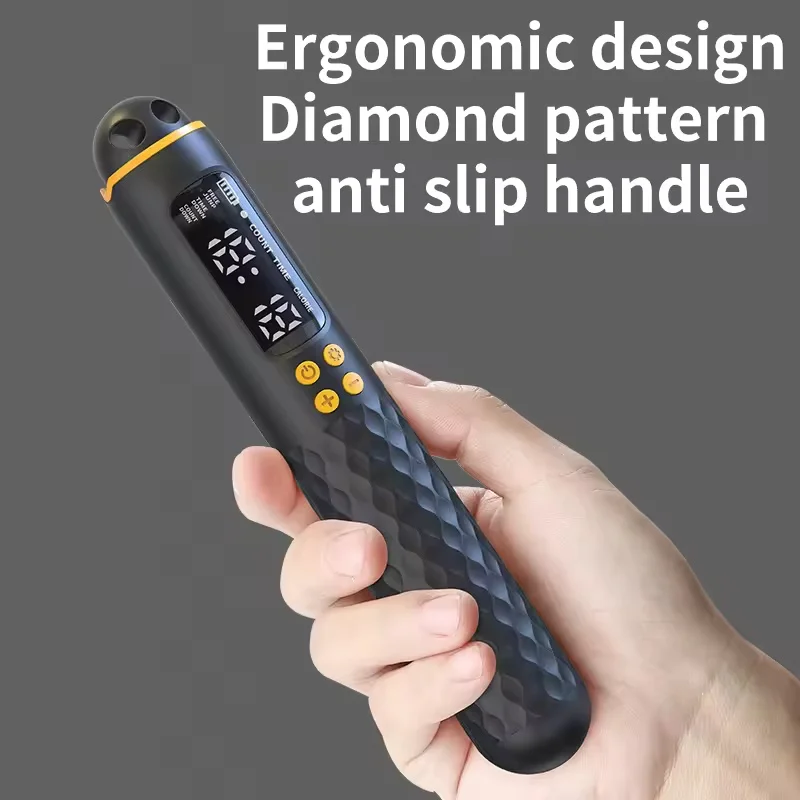 جديد قابلة للشحن USB التكنولوجيا الإلكترونية الانتقال حبل سلك حبل قابل للتعديل الانتقال حبل المدرب الرقمية اللاسلكية عداد السعرات الحرارية #3