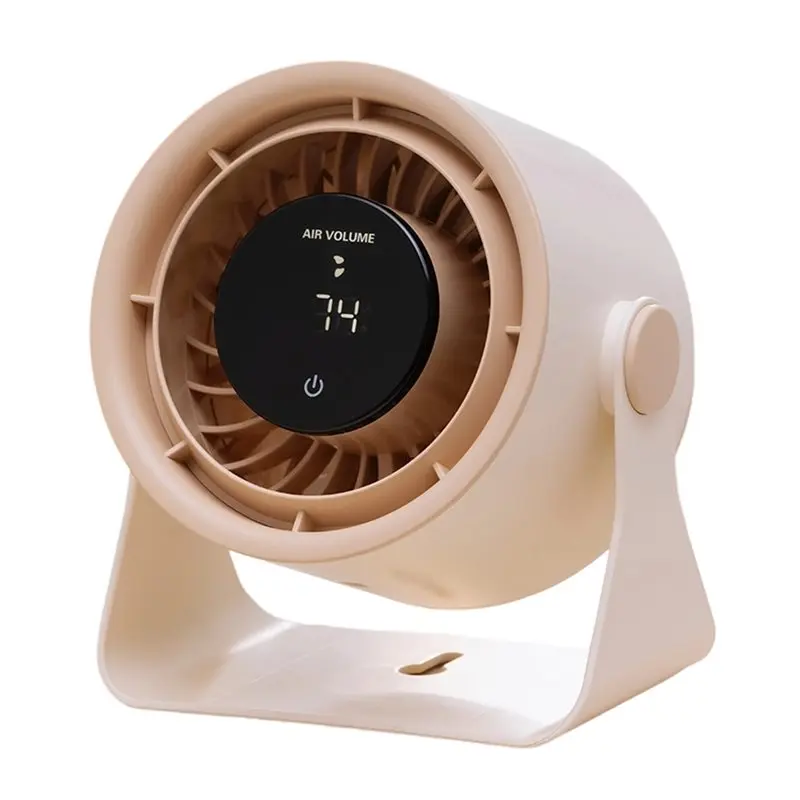 

【ГОРЯЧИЕ ТОВАРЫ】Настольный вентилятор-циркулятор воздуха, компактный, с перезаряжаемой батареей, портативный, для спальни, офиса, кухни