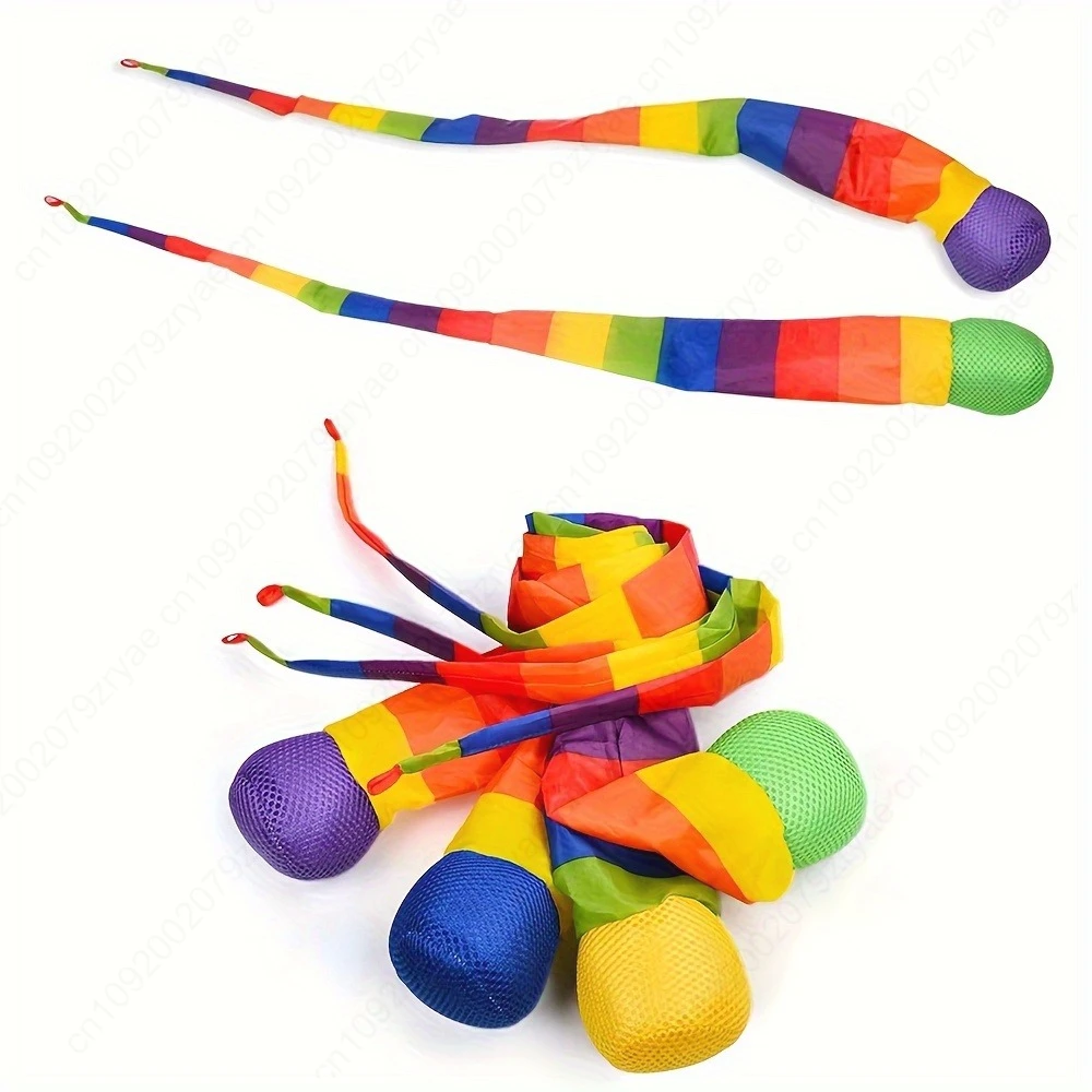 1/3 Stück weiches Regenbogen-Sandsackspielzeug – lebendige Doppelboje für Pool- und Strandunterhaltung, das perfekte Weihnachtsgeschenk für das Alter ab 14 Jahren