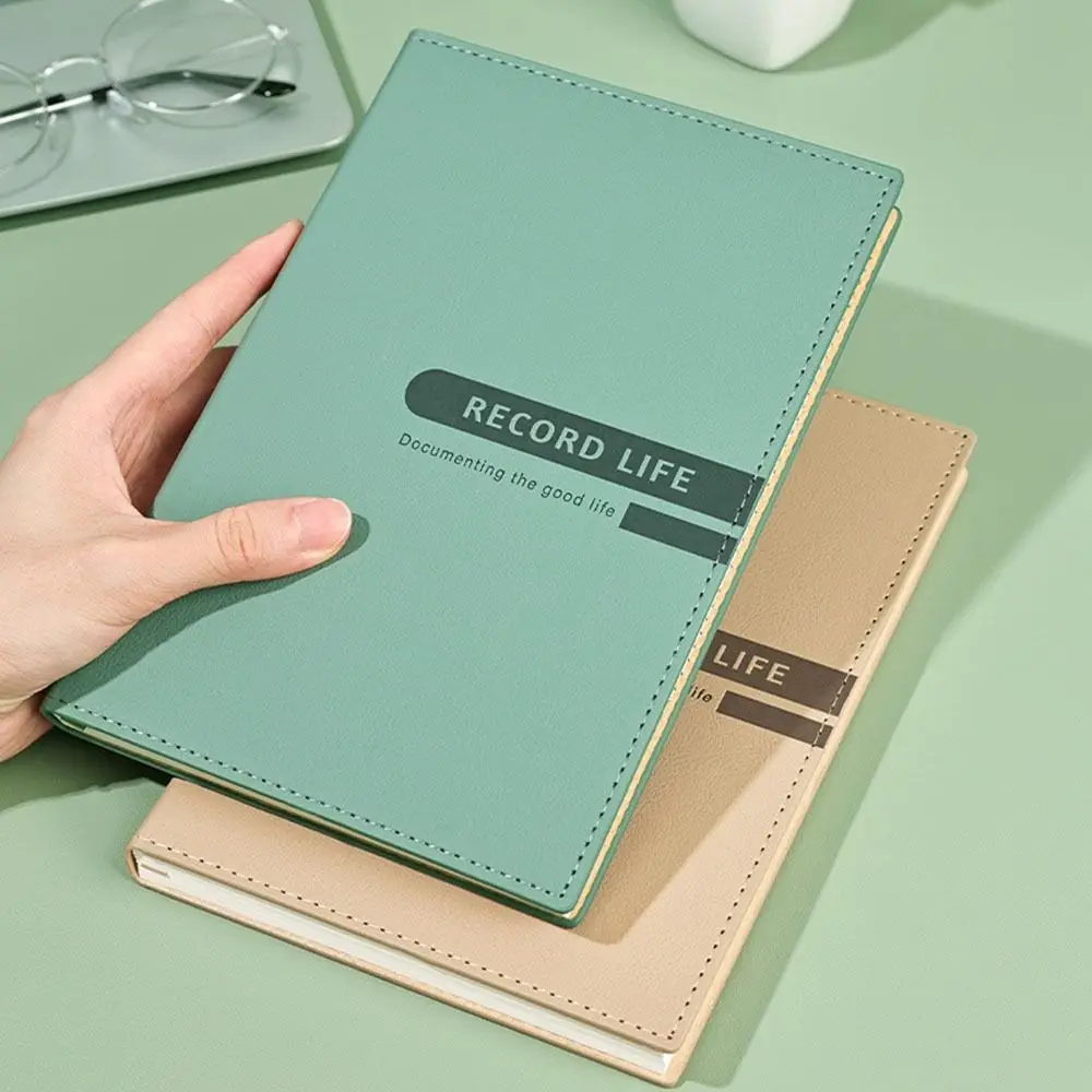 High-End Good Looking Thick Notepad Retro Enterprise Business Simplified Office Notebook Meeting Record Notebook