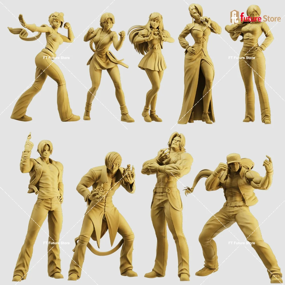 

3D Print Miniature 1/64 1/43 1/35 Female Male Game Character Figure Scene Model Mini Dolls Figurine Prop Crafts Decor Display