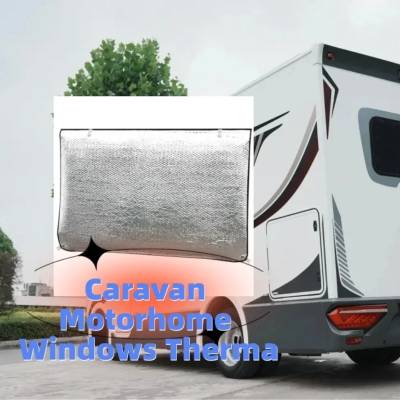 RV SunShade Windshield Sunshades Windows Thermal Blind Mat Privacy Blind Sun Shade Cover For Caravan Motohome Camper