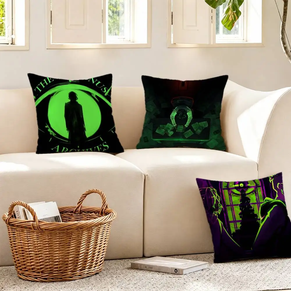Game The M-Magnus A-Archives Pillow Case Pattern Printed Pillowcase For Living Room Sofa Cushion Cover