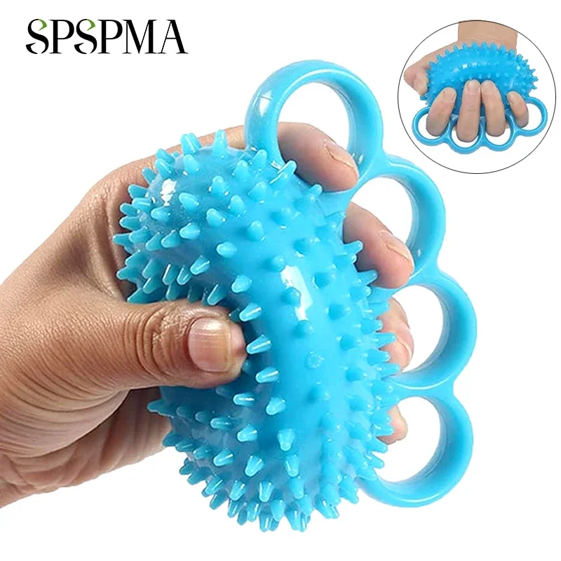 1Pcs Hand Grip Exerciser Strengthener,Four Finger Exerciser Ball and Hand Exercisers for Strength,Squeeze Ball and Stress Balls