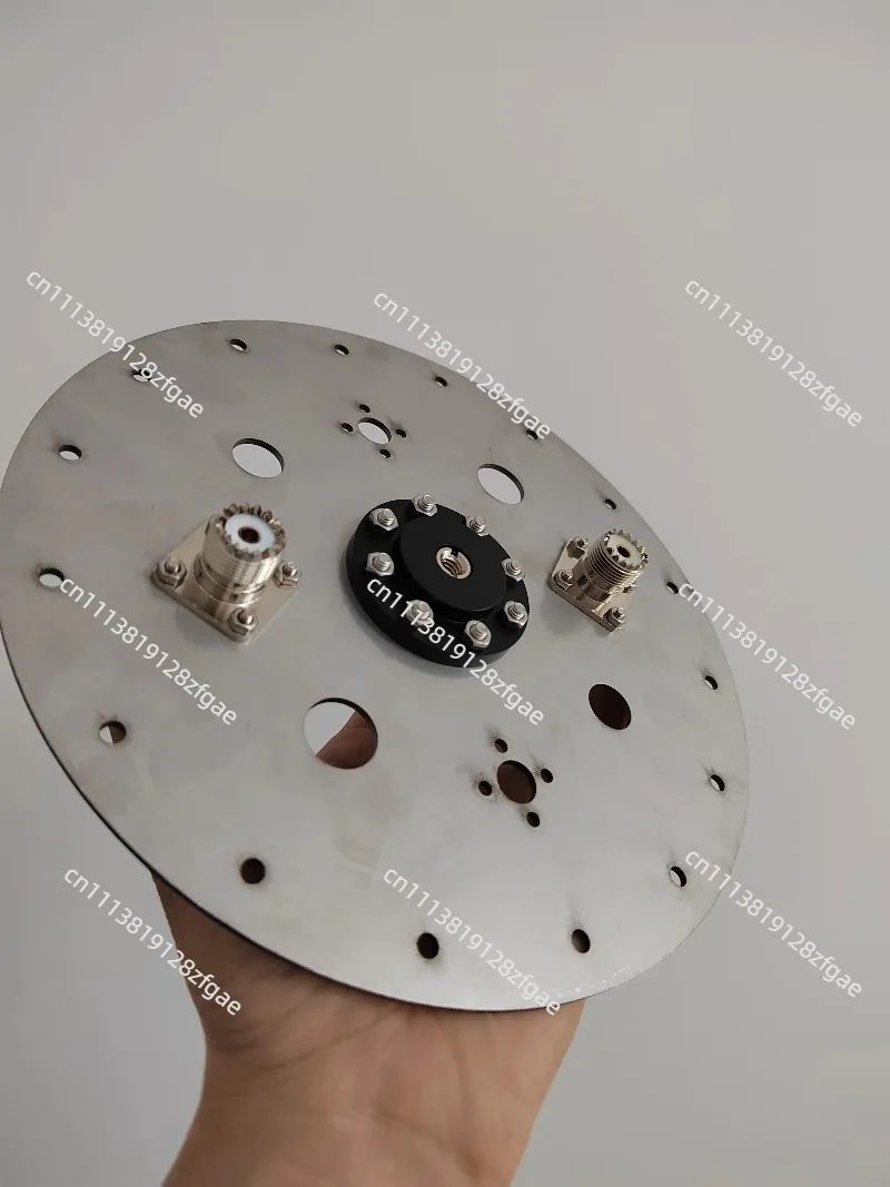 Stainless Steel Outdoor Aerial Mount Base SO239 BNC Interface HF Aerial Tripod Support Bracket