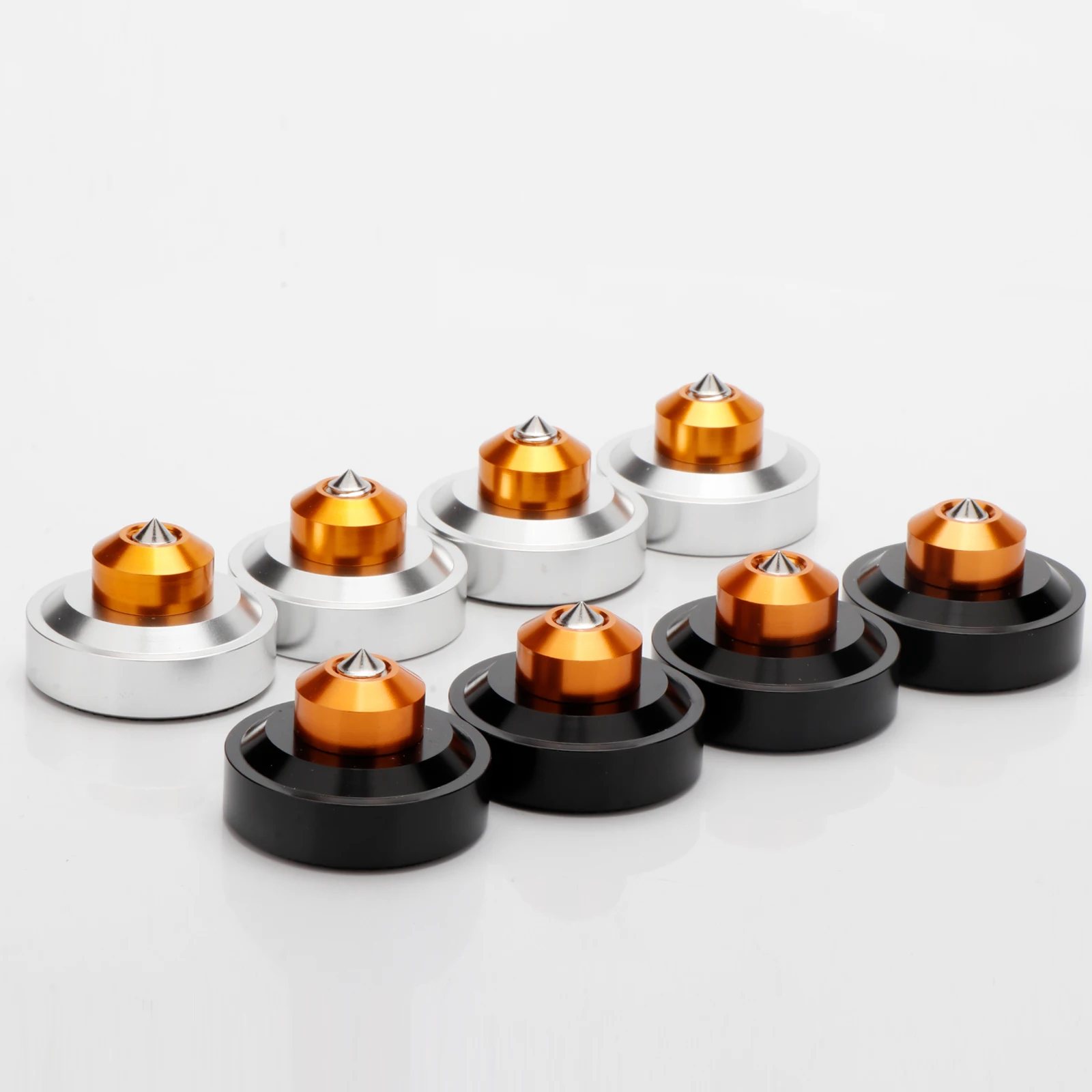 แผ่นกันกระแทกฐานตั้งสำหรับเครื่องเล่นแผ่นเสียงตู้ลำโพง HiFi สำหรับตู้เครื่องเสียง Hi-Fi