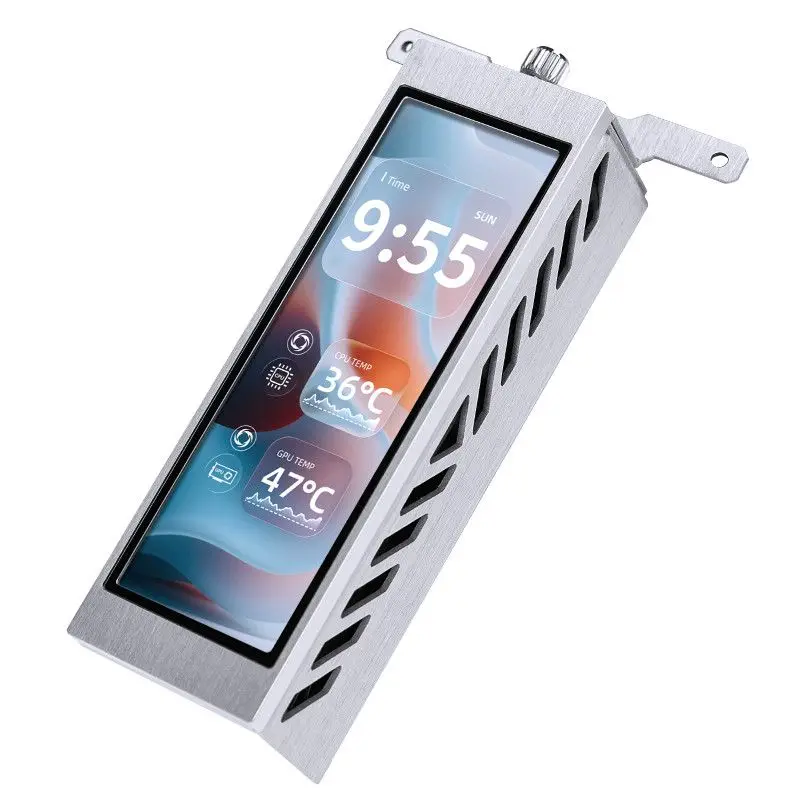 4.6 inch memory heatsink secondary screen USB power supply/DIY dynamic background