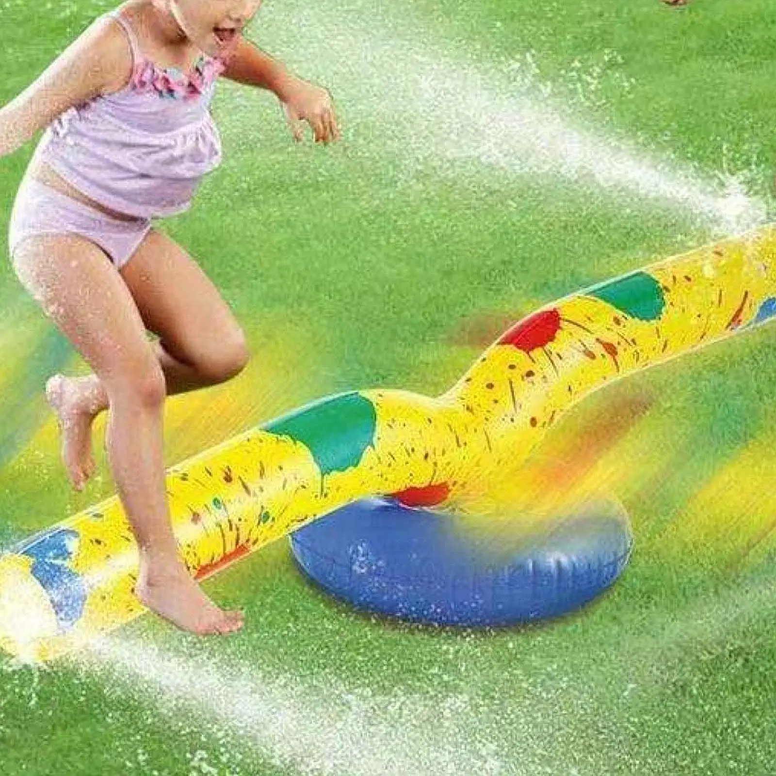 

Rotating Stick Sprinkler Sturdy Interactive Toy Outdoor Lawn Water Spray Stick Multiuse Summer for Beach Yard Garden Home Pool