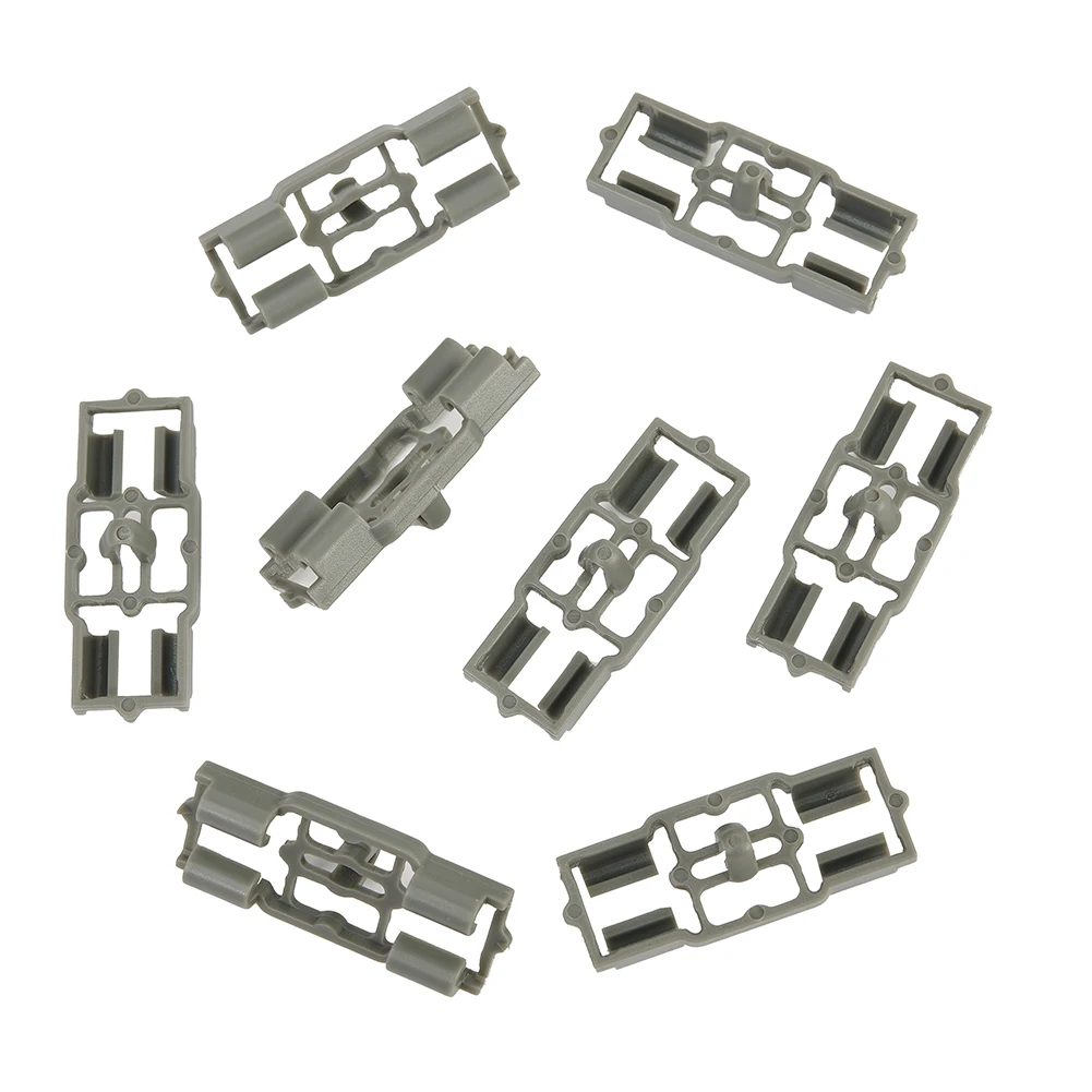 

8pcs 36.3x14mm 6mm Gray Nylon Clip For BMW E53 Gray Door Seal Clip Front Rear 51717006757 Fastener Fastener Clips