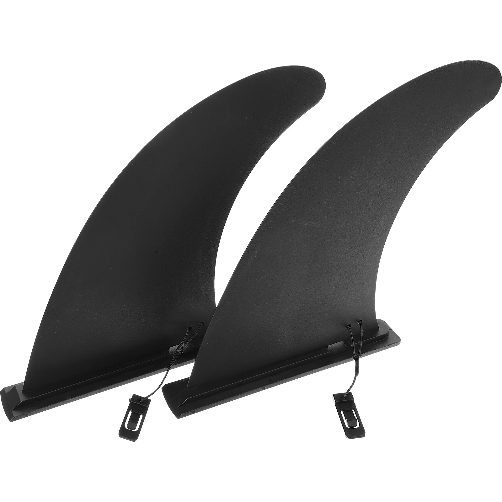 2pcs Slide-In Large Fin Durable Adjustable Paddle Board Fin For Inflatable Surfboard Stability Longboard Water Stabilizer