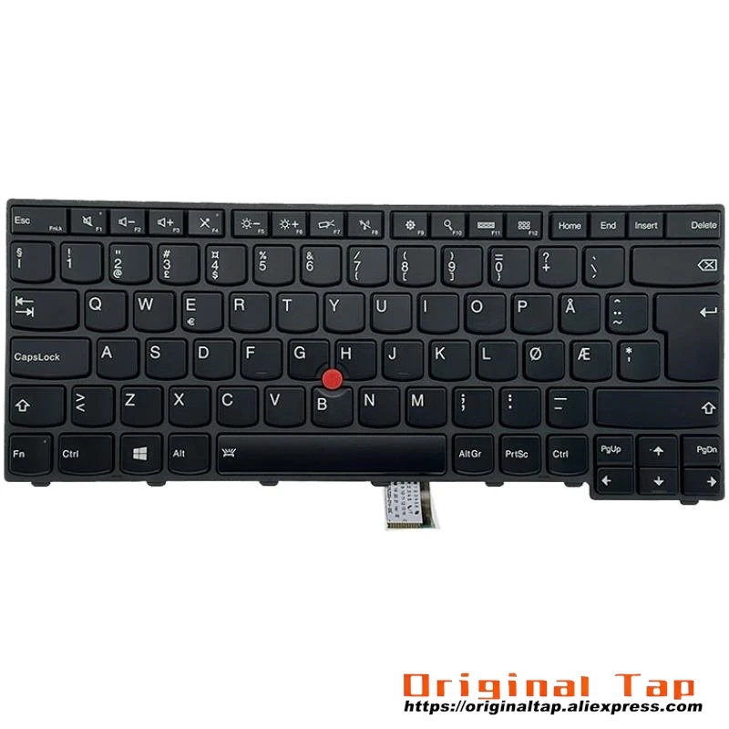 NO Norwegian Backlit Keyboard for Lenovo Thinkpad T440 T440s T431s T440p T450 T450s T460 04X0121 00HW857 01AX330 04X0159