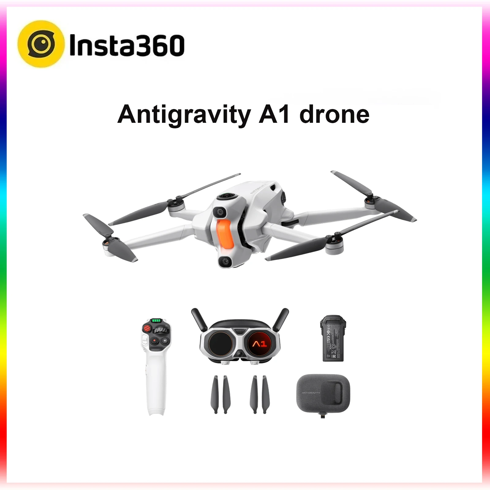 insta360 Antigravity A1 8K360° 249g Immersive Flight Panoramic drone