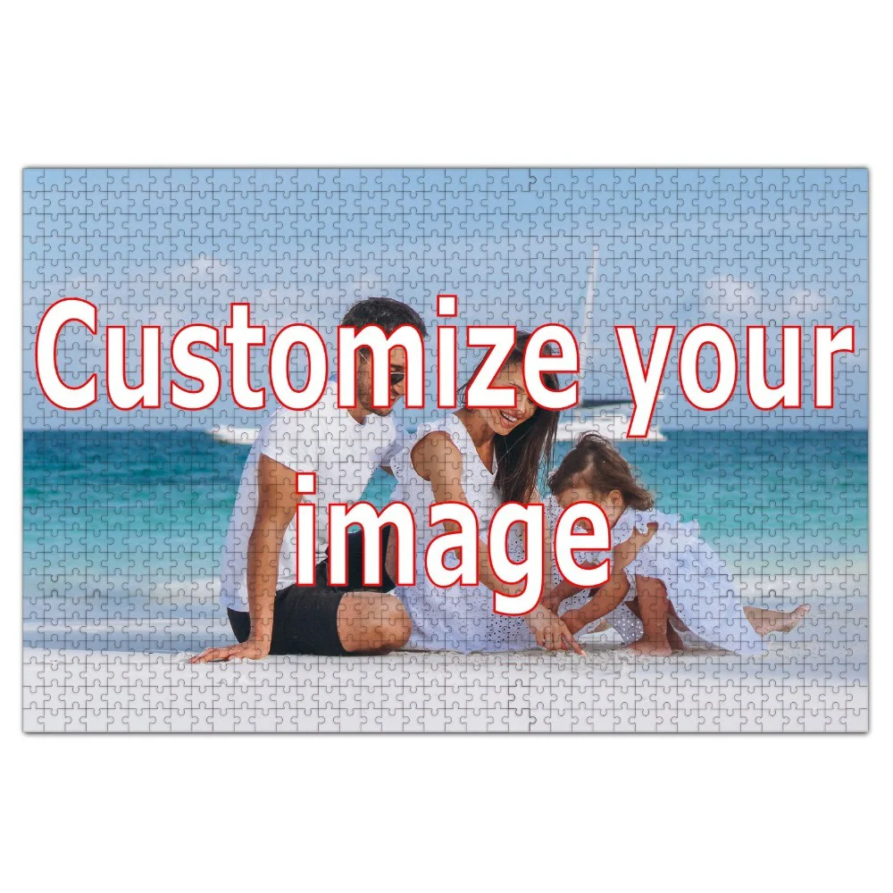 1000Pcs Custom Photo Puzzle - Adult Only, Handmade Puzzle for Couples, Families, Weddings, and Pet Portraits, Creative Birthday Gift, Challenging Brain Game, Vibrant Color Scenes, Fine Craftsmanship