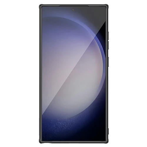 Магнитный чехол с текстурированной опорой NILLKIN для Samsung Galaxy S24 Ultra, подставка для крышки объектива, полиамидное волокно, MagSafe, полная защита