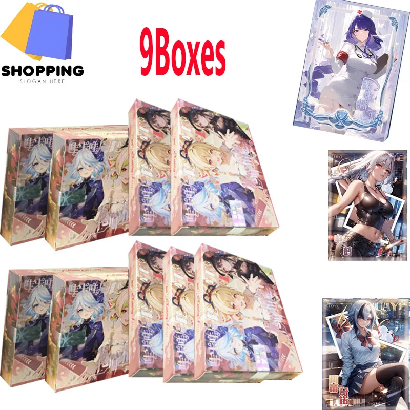 

Newest Goddess Story Flowers And Leaves Meet Sealed Vol.2 Collection Card CCG Waifu Box Sexy Card