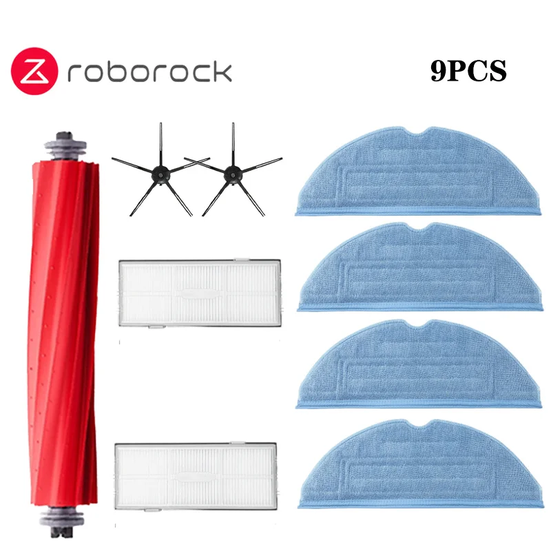 Roborock S7 S70 S7Max T7S Plus Roboterstaubsauger Zubehör Hauptbürstenabdeckung HEPA-Filter Wischpad Ersatzteile