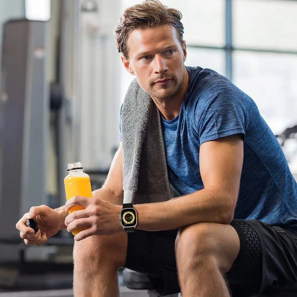 Trail Loop Band Voor Apple Watch Band 49Mm 45Mm 44Mm 40Mm 41Mm 42Mm Nylon Sport Armband Iwatch Serie Ultra 2 3 4 5 6 7 8 9 Se