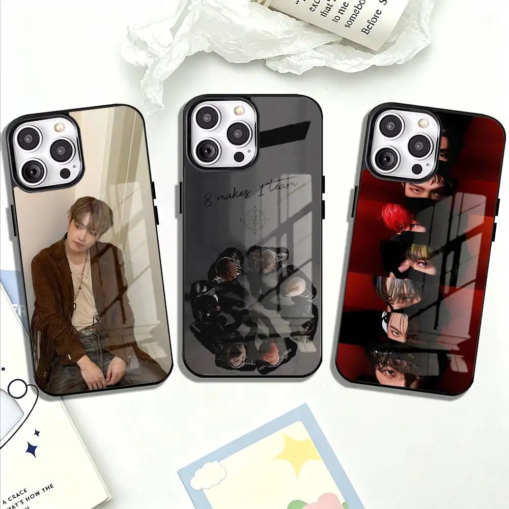 

A-Ateez H-Hongjoong Phone Case For iPhone 17 16 15 14 13 12 11 Pro,Max,Plus,Mini For New Magsafe Magnetic Wireless Charging