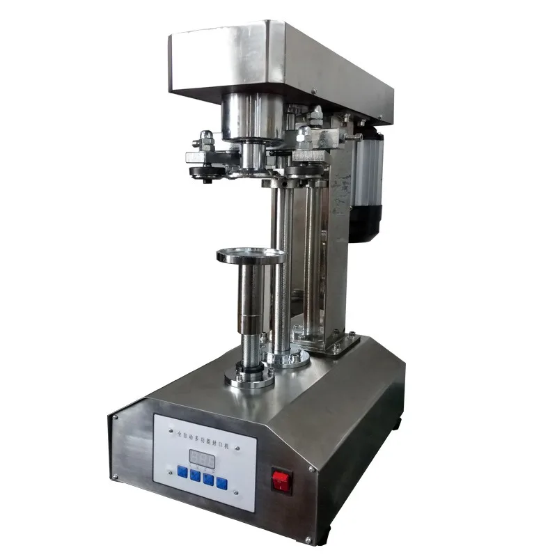 

Fully Automatic Can Sealing Machine for Tinplate Easy-Open Cans Capping Press Capping Machine Packaging Equipment