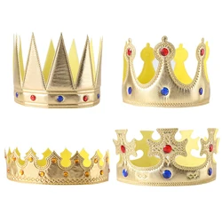 Birthday Crown Hats Girl Queen Hat Boys King Kids Adult Party Hats Party Decorations Crown Supplies