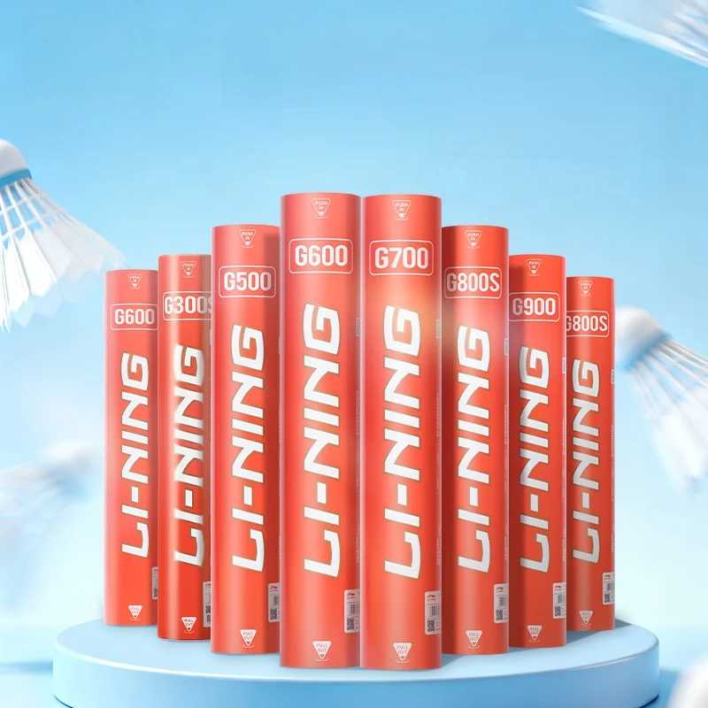 volant-de-badminton-en-plumes-d'oie-serie-g-qualite-professionnelle-tete-en-liege-composite-gamme-moyenne-a-haut-de-gamme-vente-en-ligne-et-hors-ligne