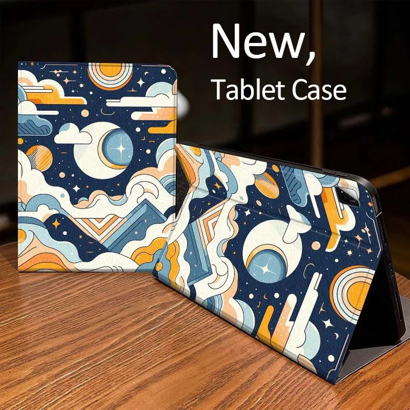 

Cartoon Starry Night Sky For Xiaomi Mi Redmi Pad 2 4 5 7S 6S 6 7 8 Plus SE Pro K 2025 inch 8.7 11 Tablet Case