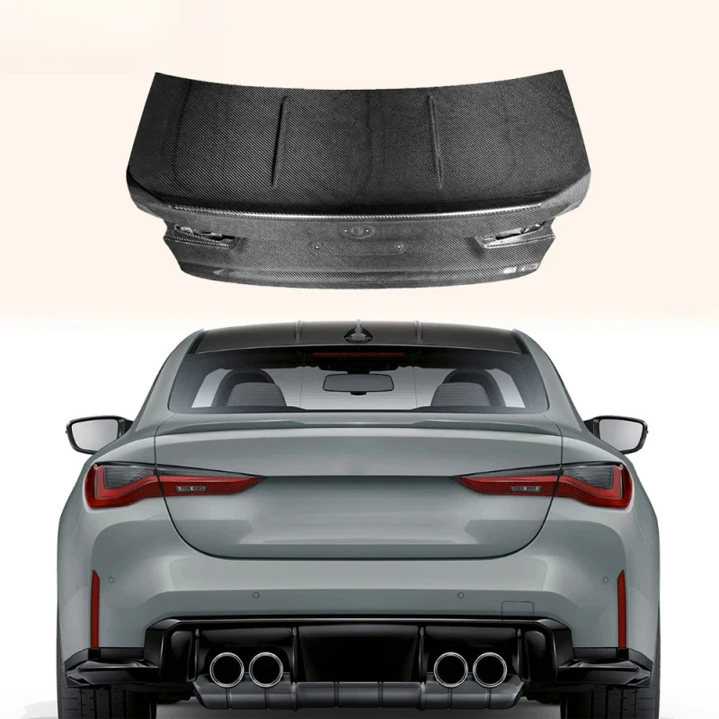 

For M4 G82 20-24 2D Coupe Carbon CS Style Rear Ductail Trunk Boot Lid