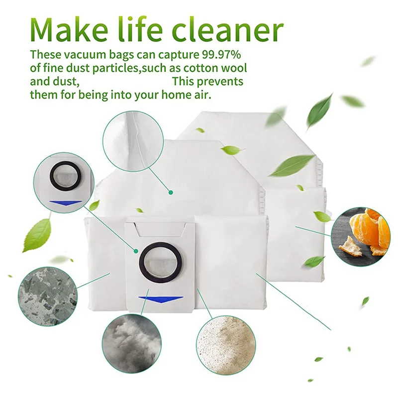 24 時間配達 2X 掃除機床ケア交換部品キット ECOVACS DEEBOT X1 オムニ/X1TURBO/X1 プラスロボット掃除機 Clea