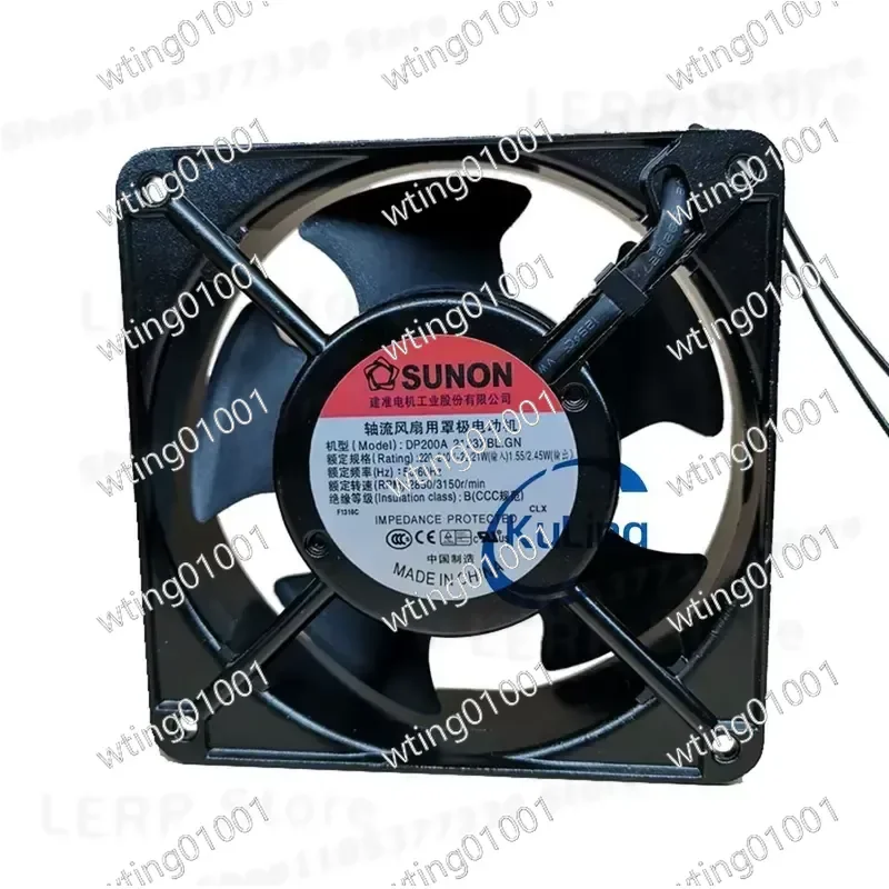 Hot Selling Genuine DP200A Cooler Fan for DP200A2123XBL.GN XBT 220V 0.14A High Performance Quiet Operation Durable