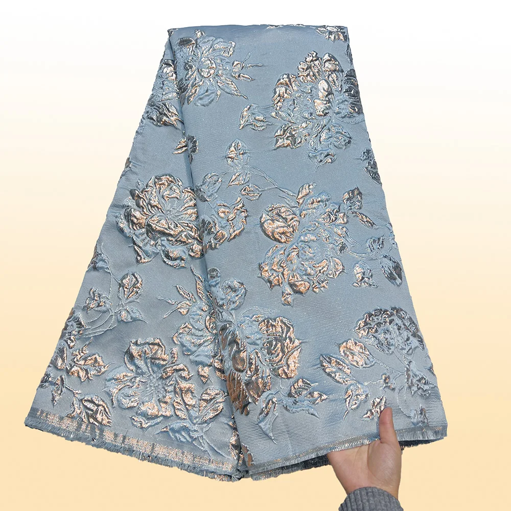 brocade-jacquard-lace-fabrics-5yards-2025-high-quality-french-gilded-lace-for-women-wedding-party-dresses
