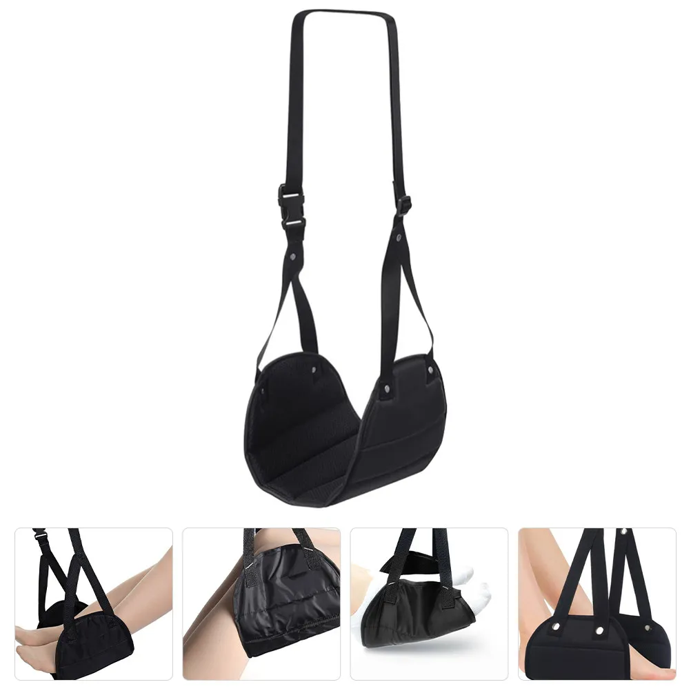 

Airplane Foot Hammock Adjustable Breathable Hanging Footrest for Travel Long Flight Office Home Travel Essentials