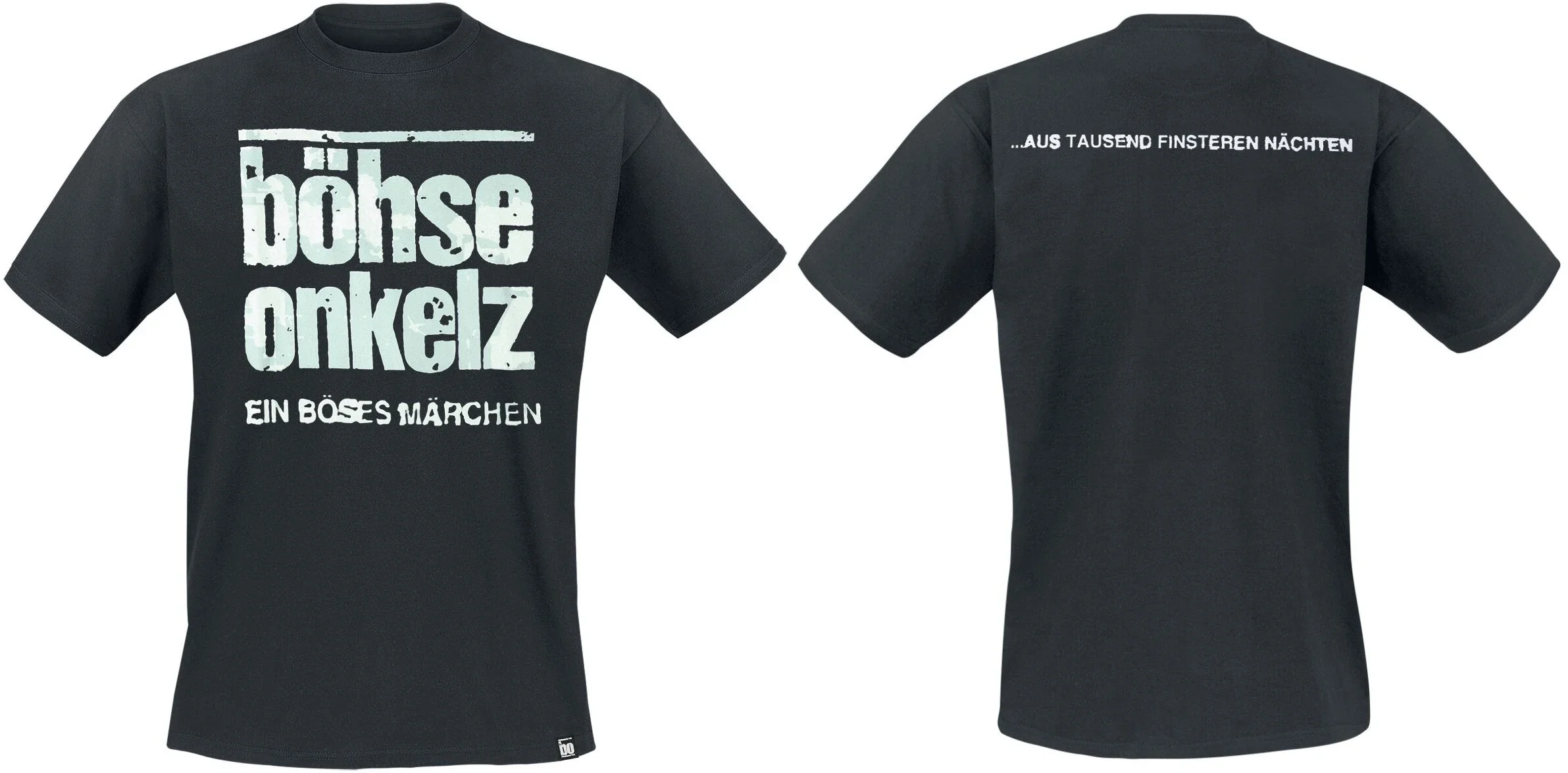 Böhse Onkelz T-Shirt im Gothic-Stil, lässiges T-Shirt aus reiner Baumwolle, Retro-Punk-Rock-Print, Unisex-Urbanwear. – Detail 7