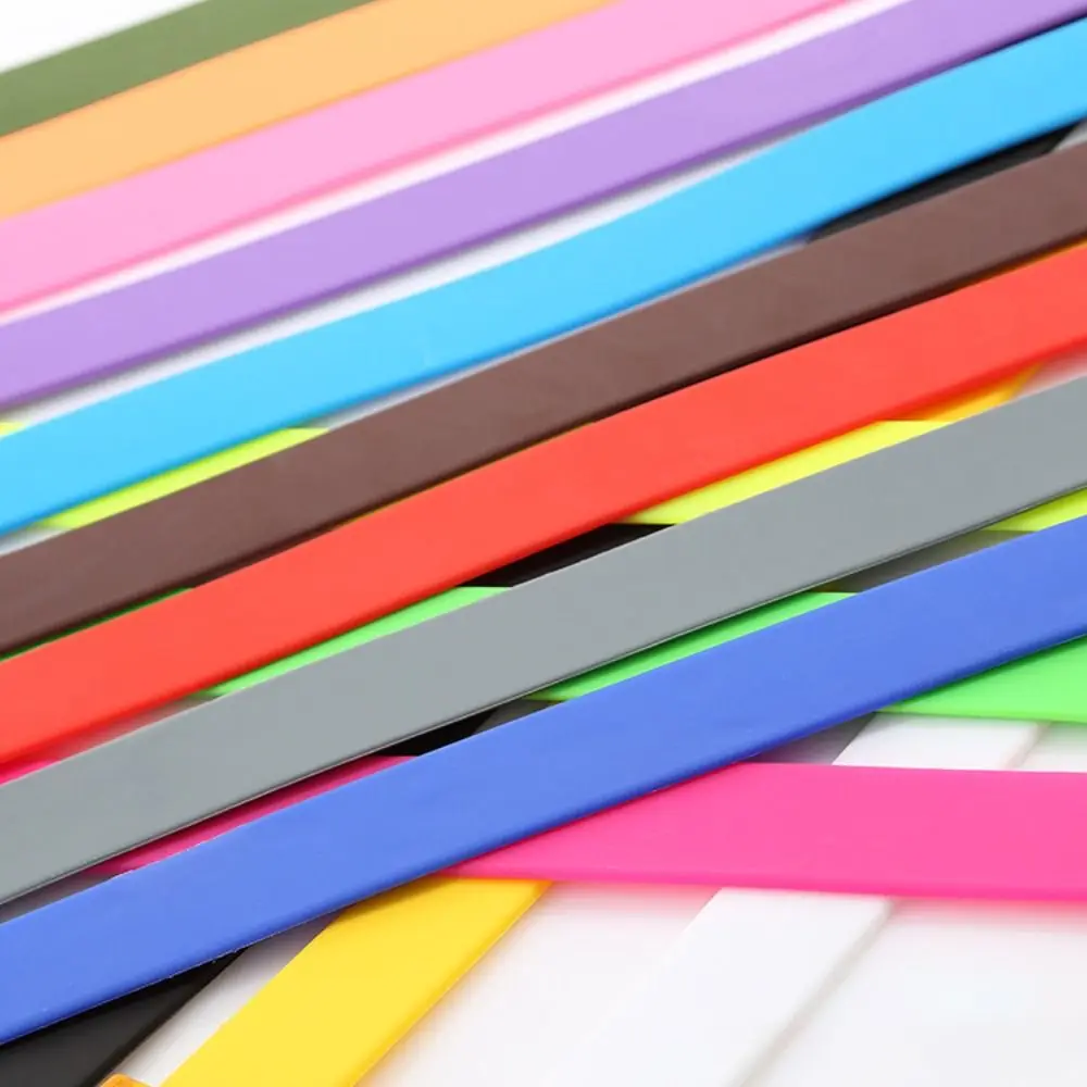 Candy Color Luxury Brand Design Silicone Belt Couple Casual Square Pin Buckle Belt Metal Free Waistbands