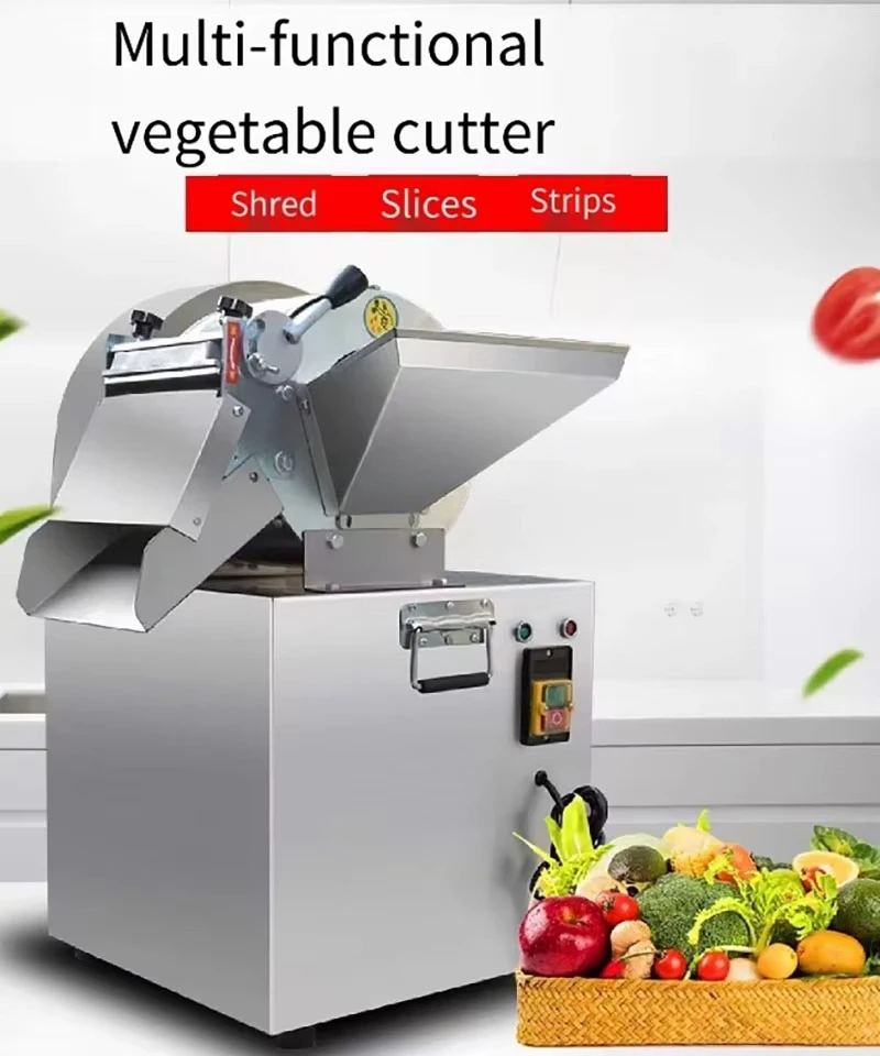 Factory Price Commercial Vegetable Cutter Slicing Shredding Fruit Chips Chopper Carrot Onion Potato Slicer Dicer Machine