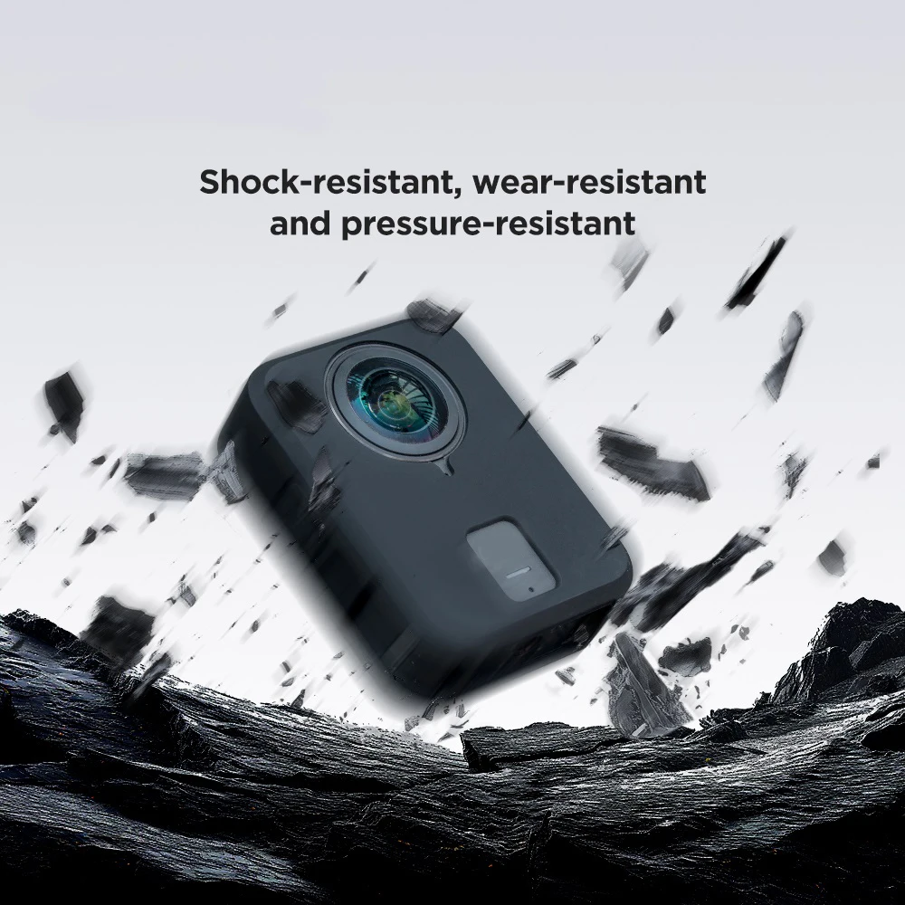 

For DJI Osmo 360 Silicone Sleeve Case Soft Protective Case Battery Side Open All-Round Protection Action Camera Accessories