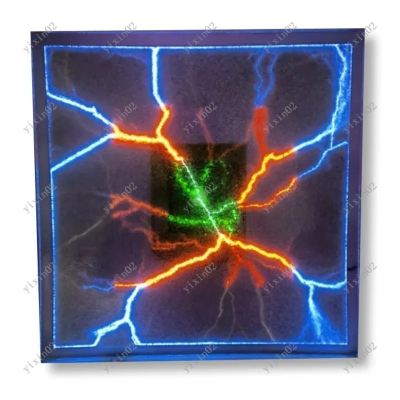 16 Inch RGB Colorful Square Plate Glowing Light Panel for Home Bar Party Decor