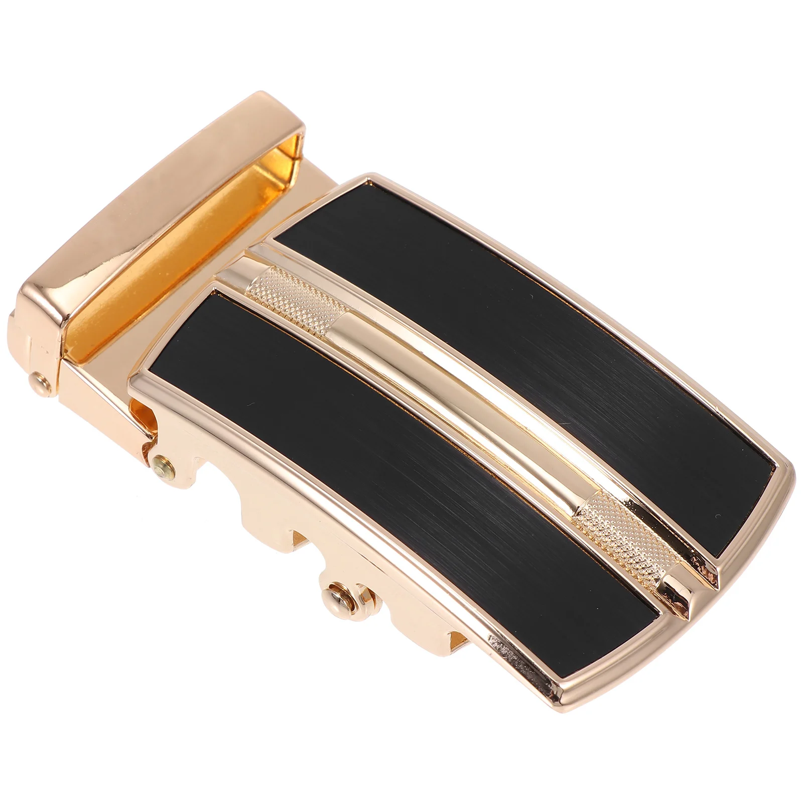 مشبك حزام من خليط معدني قفل أوتوماتيكي للرجال عصري أنيق جميع الملابس المطابقة، سطح أملس متين وسهل الارتداء