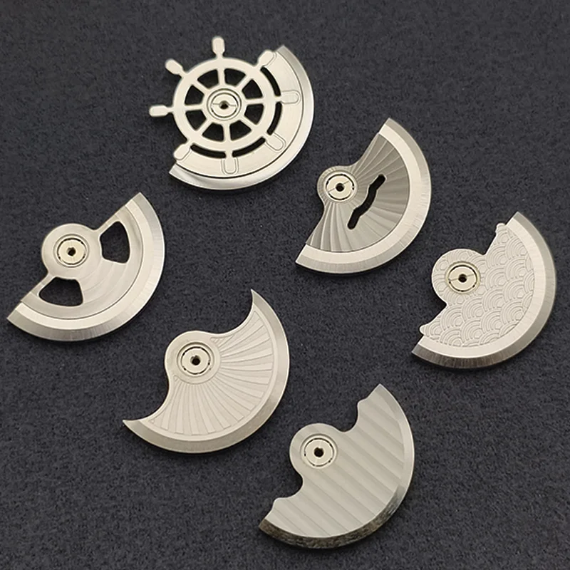 

Mod NH35 NH36 Movement Automatic Hammer Rotor Fit NH34 NH70 NH38 4R35 6R 7S Movement SKX007 Watch Automatic Rotor Retrofit Parts